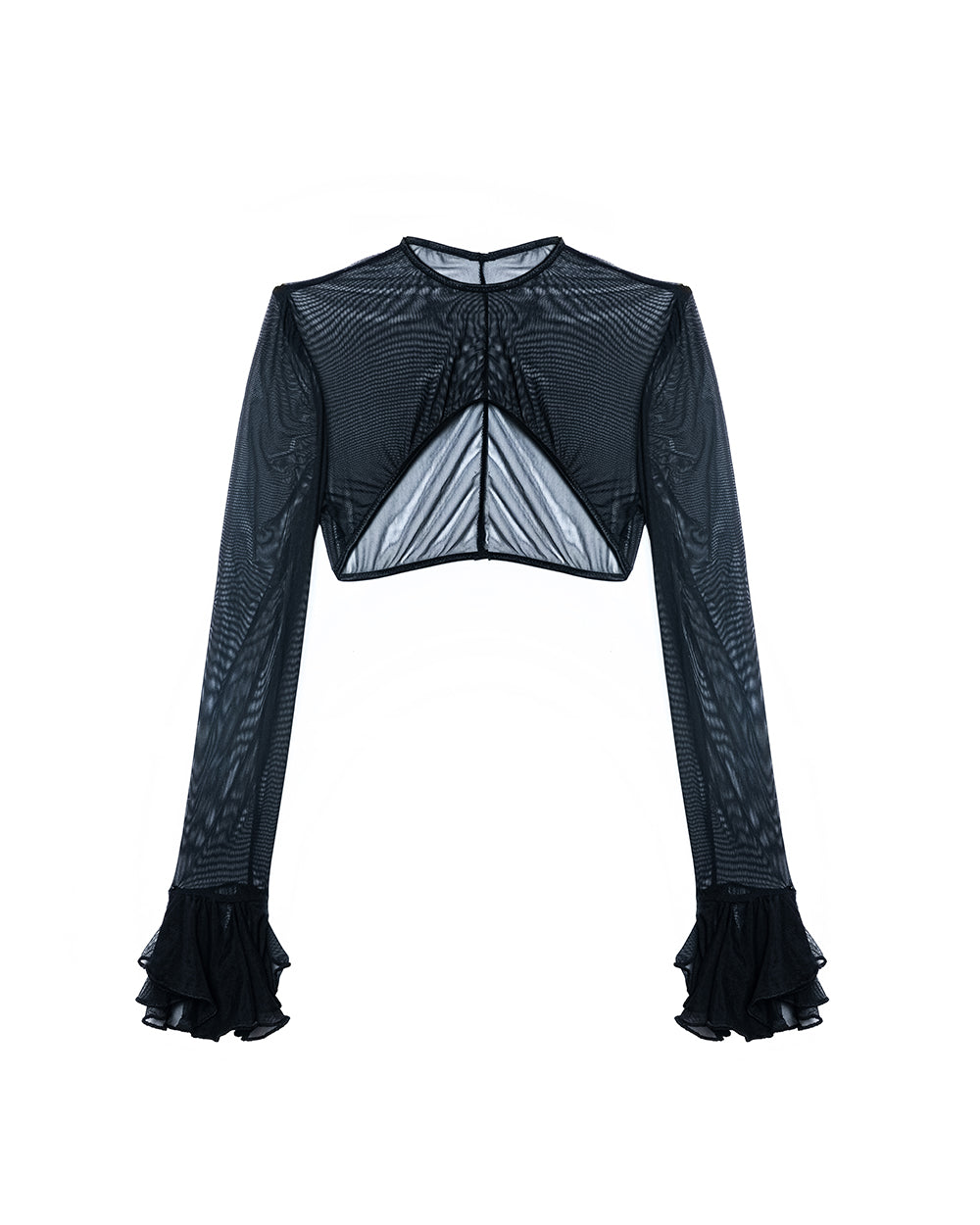 Sheer Mesh Super Crop Bolero Shrug Loonigans – Loonigans London