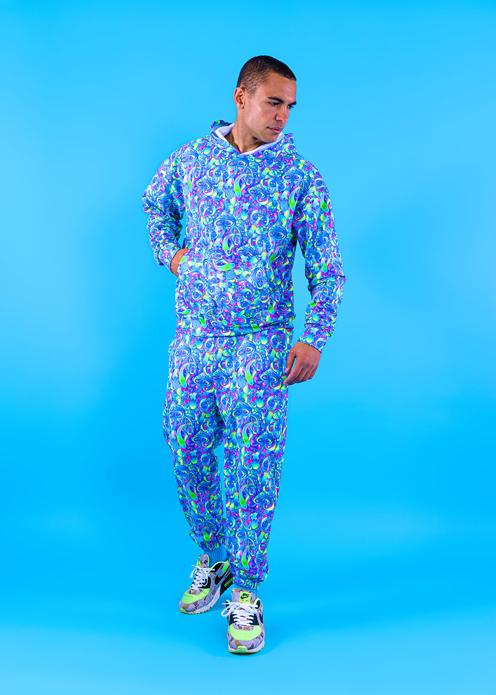 Unisex Printed Lounge Hoodie | Take A Trip | Loonigans - ONLY 1 LEFT