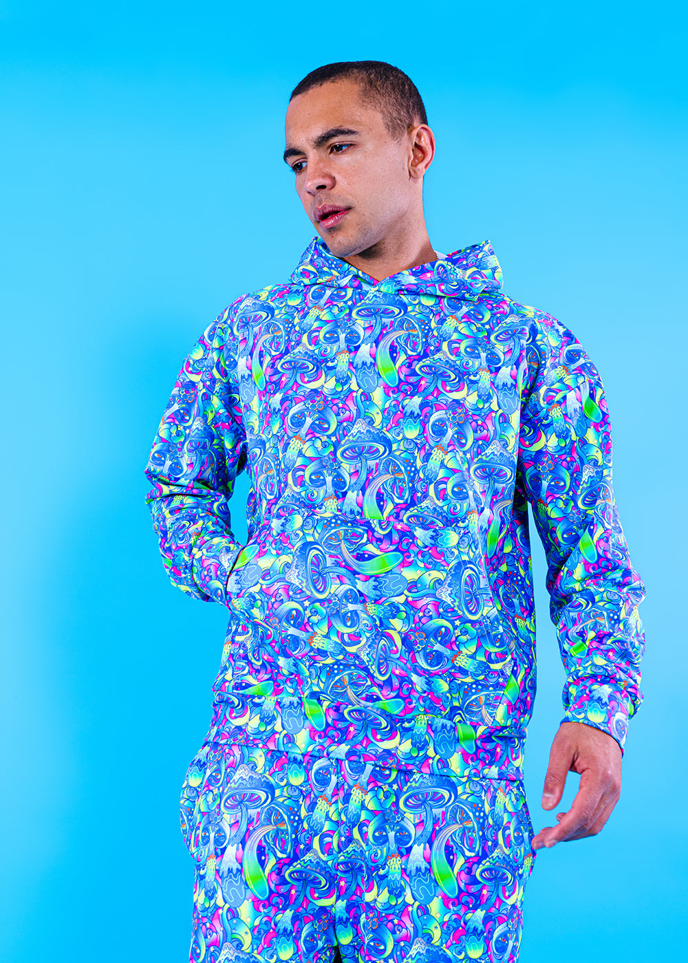 Unisex Printed Lounge Hoodie | Take A Trip | Loonigans - ONLY 1 LEFT
