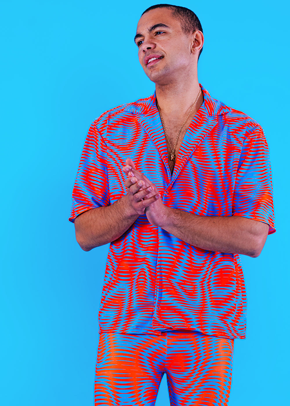Printed Mens/Unisex Festival Leggings | Neon | Loonigans