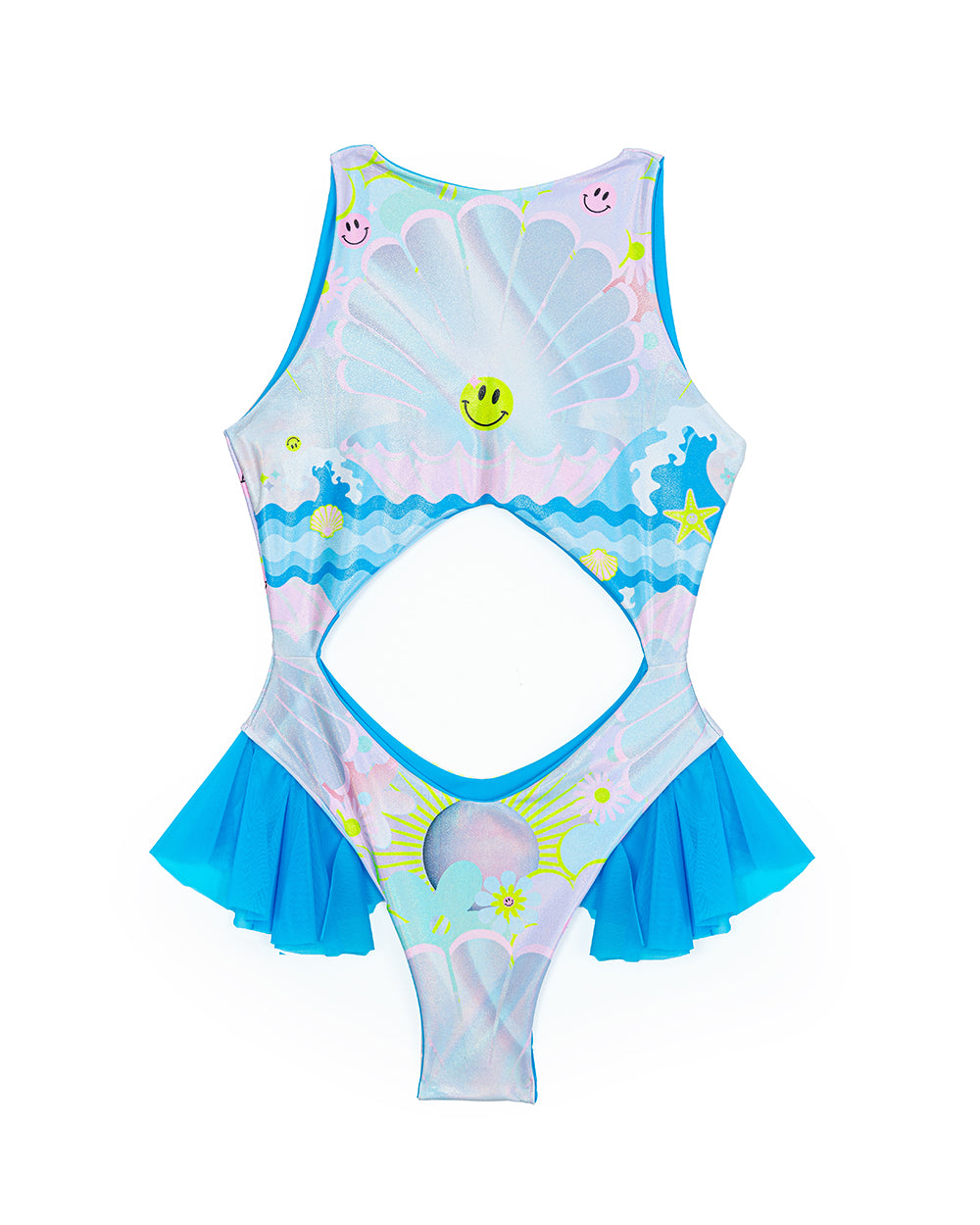 Venus Print Hella Cut Out Body and Mesh Shrug | Full Outfit | Loonigans