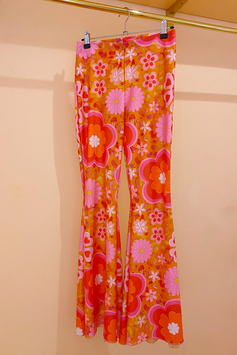 Printed High Waist Festival Flares | 2 colours | Loonigans - ONLY PASTEL LEFT
