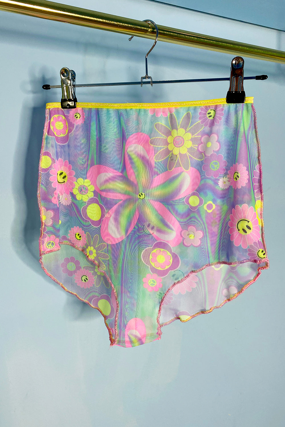 Sheer Mesh Festival Hotpants | 2 Colours | Loonigans - LAST SIZES LEFT