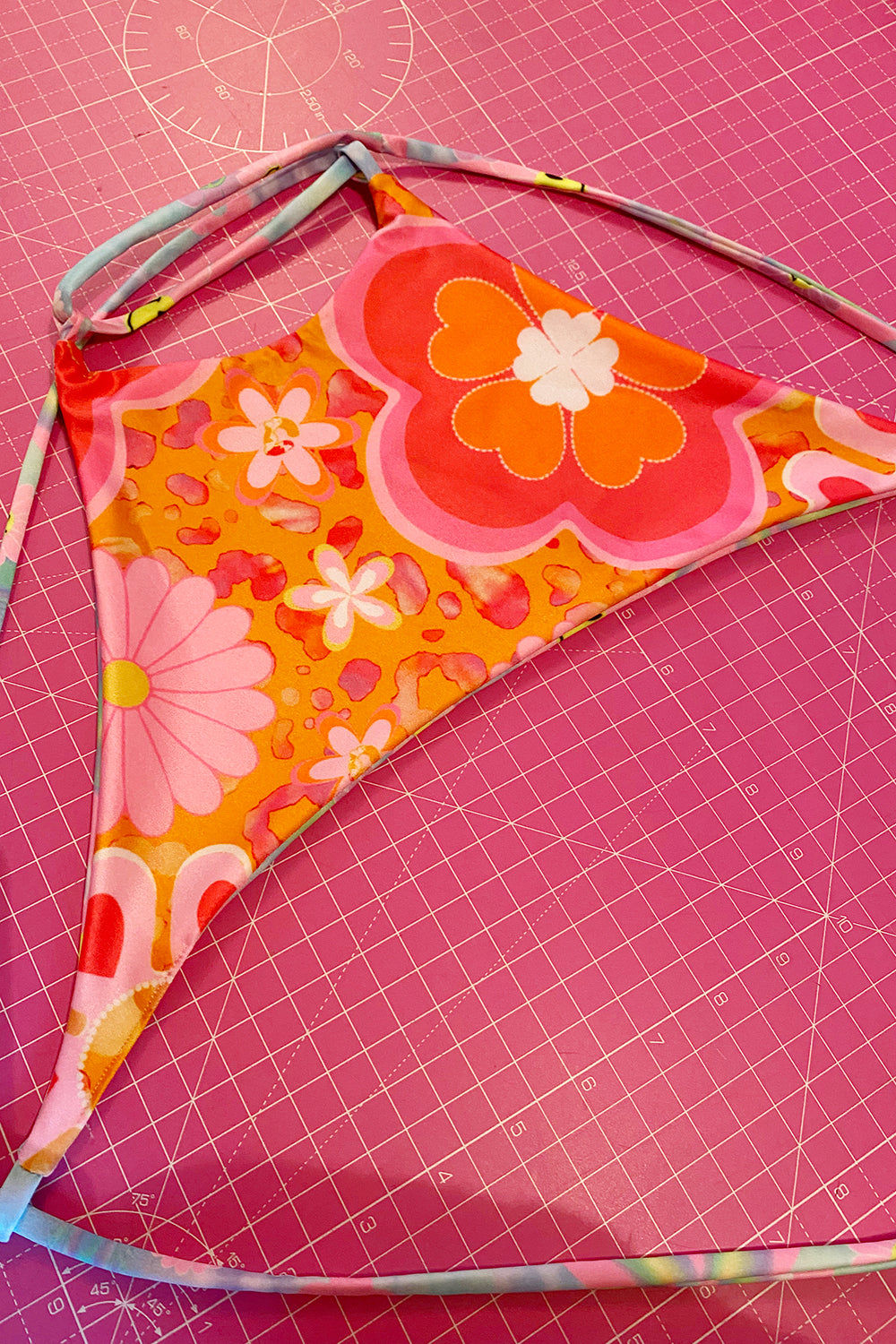 Reversible Printed Strapy Crop Top | 2 colours | Loonigans - LAST SIZES LEFT