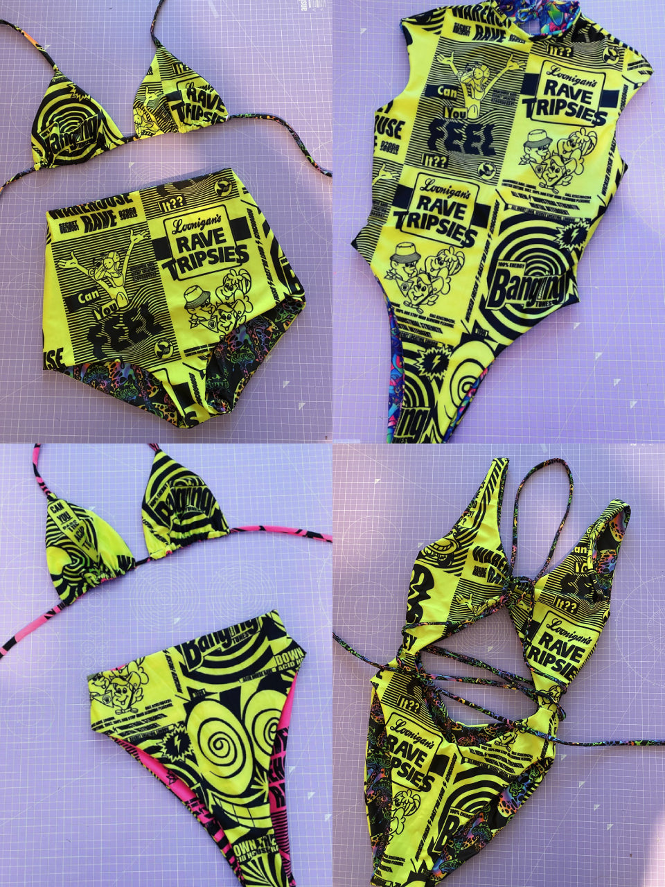 CHOSE YOUR FIT - Neon Rave Poster Edition!