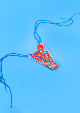 Reversible Printed Tie-side Bikini Bottom | 2 colours | Loonigans