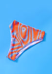 Reversible Printed High Rise Bikini Bottom | 2 colours | Loonigans