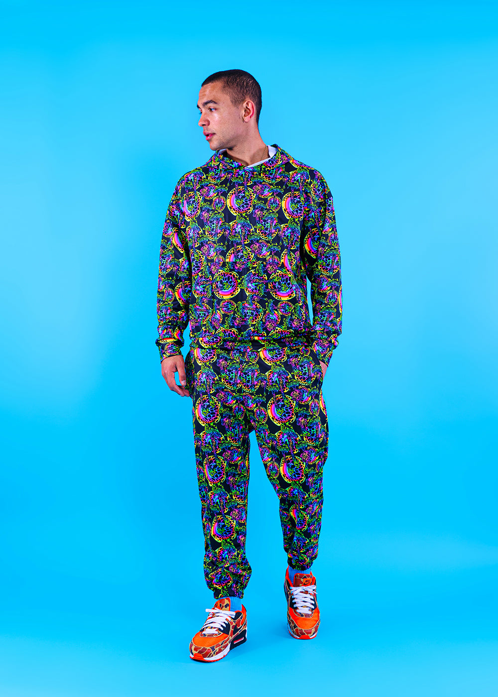 Unisex Printed Lounge Jogger | Mushie | Loonigans