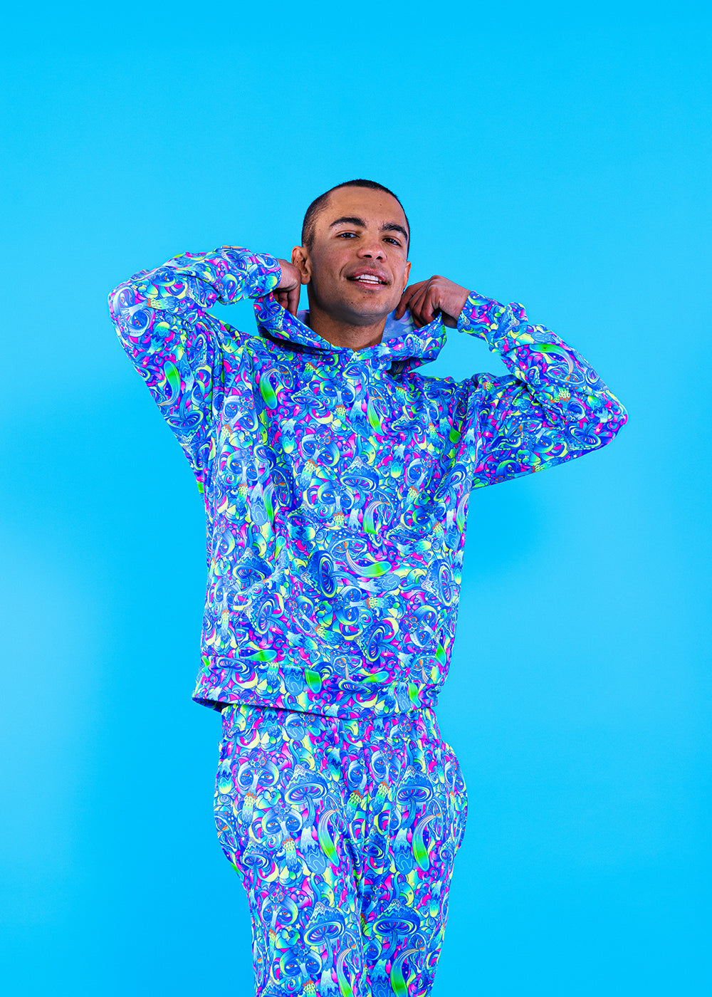 Unisex Printed Lounge Hoodie | Take A Trip | Loonigans