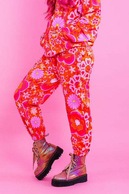 Print Rave Jogger | Porange | Loonigans