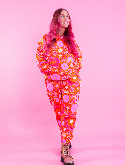 Print Rave Jogger | Porange | Loonigans
