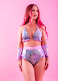 Printed & Sequin Fill Kini Bottom | 2 Colours | Loonigans