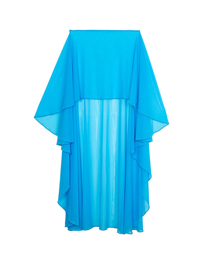 Blue Mesh Festival Cape | Loonigans