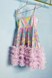 Sheer Mesh Ruffled Babydoll Dress | 2 Colours | Loonigans