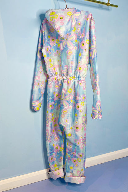 Splashproof Printed Festival Boilersuit | Pastel | Loonigans