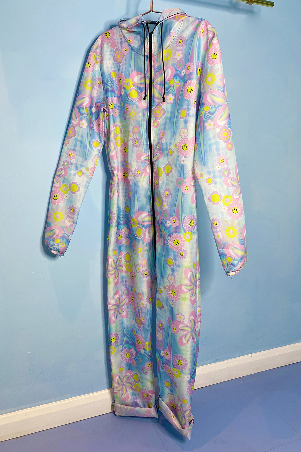 Splashproof Printed Festival Boilersuit | Pastel | Loonigans